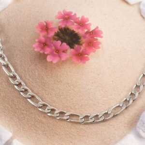 Kette Edelstahl Figarokette 4,5 mm