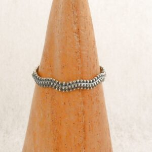 Ring 925 Sterling Silber Punkte