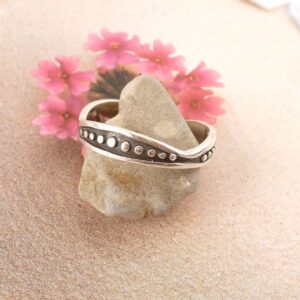 Ring 925 Silber Punkte