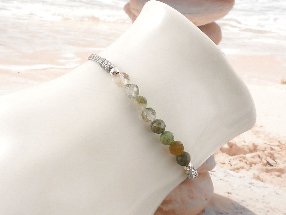 Armband Edelstein Labradorit – Bild 2